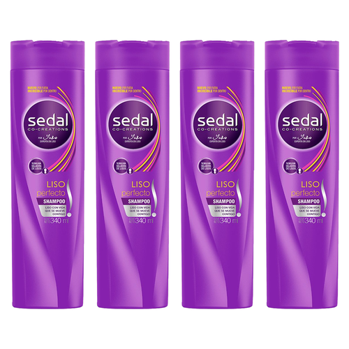 Champú de tratamiento recto perfecto Sedal Liso Perfecto 10,14 fl oz - Imagen 4 de 11