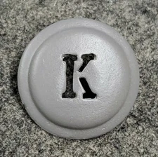 WWI Austro-Hungarian Kaiser Karl Cockade Button style in Gray