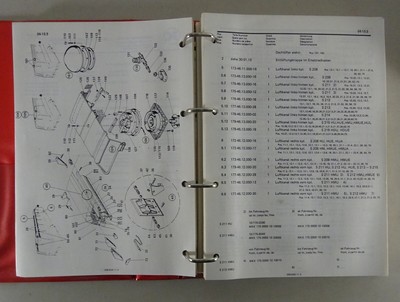Parts Catalog/Spare Parts List Kässbohrer Setra Bus S 215 HD Stand Approx.  1980 | eBay