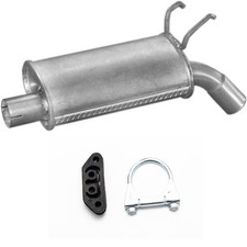 Auspuff Endschalldämpfer Endtopf Renault Espace II 2.0i 2.1TD 2.2i + MONTAGESATZ