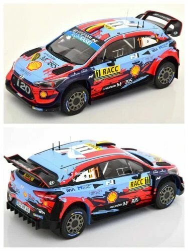 Modellini statici di auto da corsa Rally per Hyundai