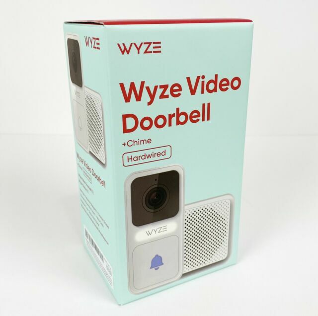 Wyze Video Doorbell Chime Hardwired IP65 Weatherproof Night Vision Two