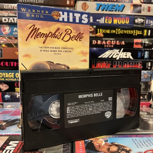 Memphis Belle 1990 VHS Tested Matthew Modine Eric Stoltz Sean Astin WWII Action - 第 9/14 張圖片