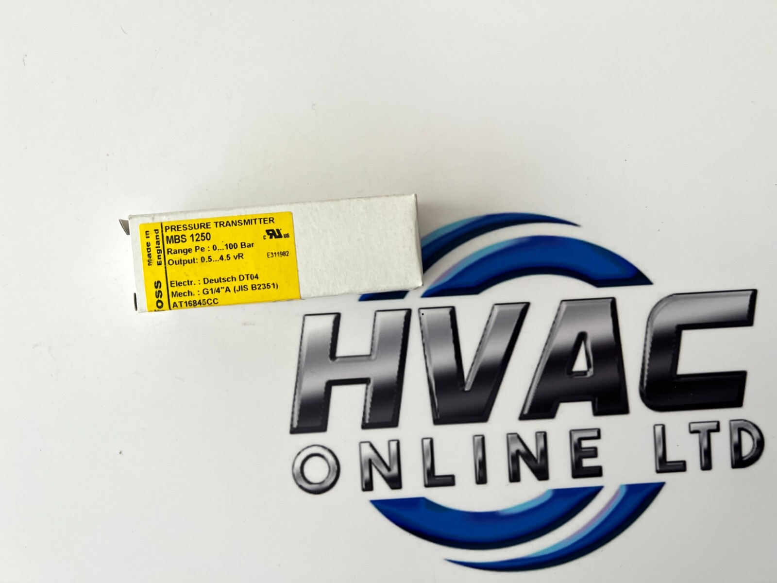 Danfoss MBS 1250 Pressure transmitter sensor  0.00 bar - 100.00 bar 063G2035