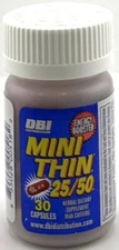 12-30ct BOTTLES MINI THIN 25/50 EF ENERGY BOOSTER ( 360 ) PILLS