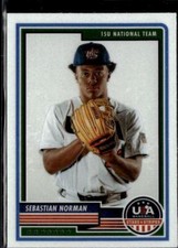 2023 Panini USA Baseball Stars & Stripes #36 Sebastian Norman