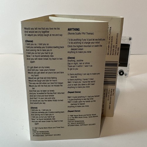 Randy Travis Always And Forever WB Cassette Tape - Picture 8 of 10