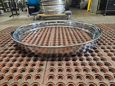 26x2.5 Outer Inch Outer Chrome 3 Piece Wheel 4050 Hole Asanti Etc