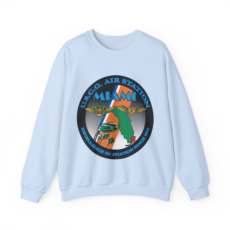 Sweat-shirt à Col Rond (Crewneck) US Coast Guard - Style Garde-Côtes Américains, Neuf Avec étiquettes