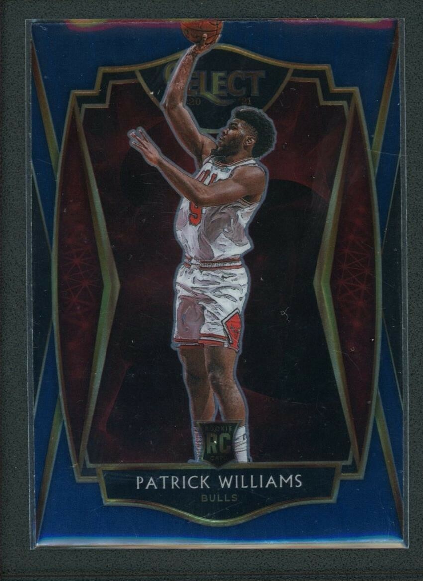 2020-21 PATRICK WILLIAMS PANINI SELECT PREMIER LEVEL ROOKIE RC #185