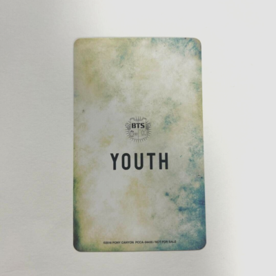 BTS Jimin サイン入り YOUTHカード