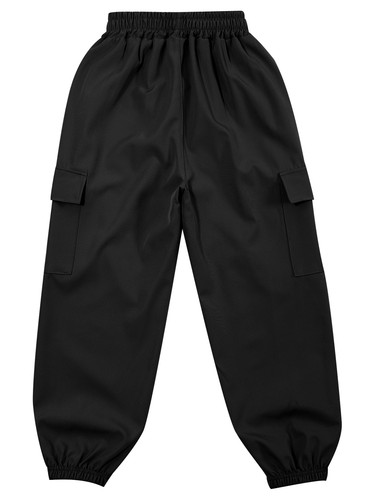 Mädchen Cargo Trainingshose Gummibund Hose Jugend Track Comfort Teens - Bild 11 von 59