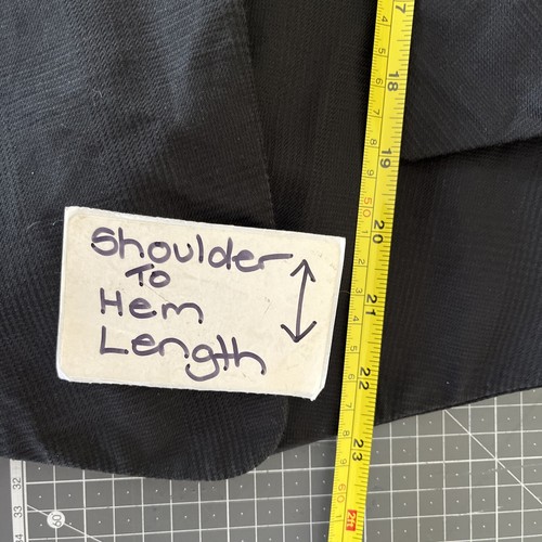 Cue Single Button Black Blazer. Size 10.#T17 - Picture 8 of 12