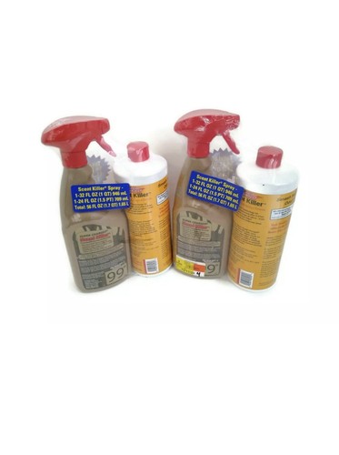 Menge 2 Wildlife Research Duft Killer Super Charged Spray Combo Pack 56-Unze - Bild 2 von 2
