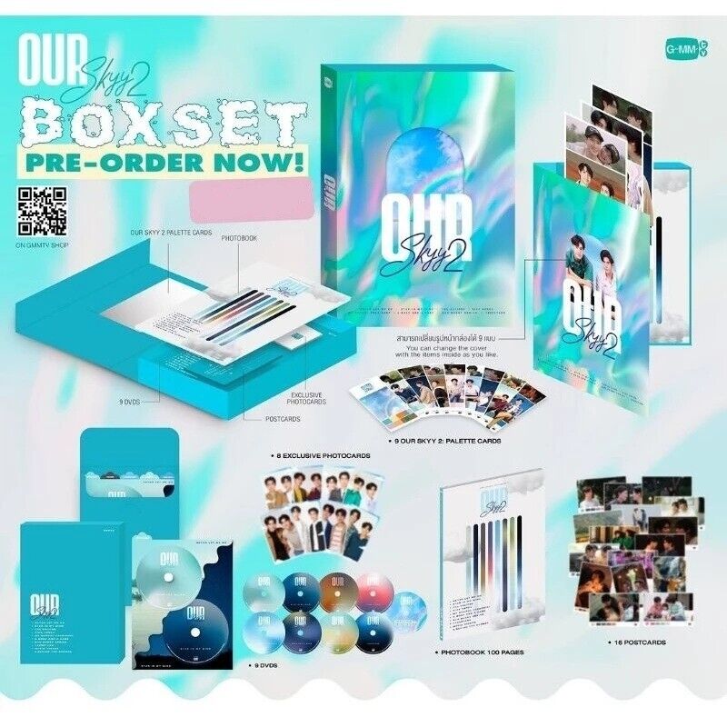 Our Skyy 2 DVD Box Set +English Sub Photo Book Photo Cards Postcard Exclusive PC Our Skyy 2 DVD Box Set +English Sub Photo Book Photo Cards Postcard Exclusive PC