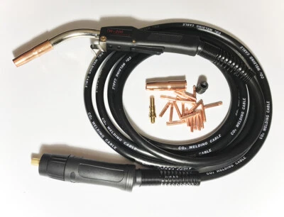 USWELD Heavy Duty Mig Welding Gun 250A 15ft Fits AIRCO Dip-Pak 200, Dip-Pak 250