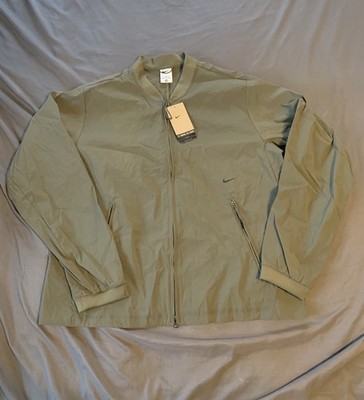 Nike APS Repel Versatile Bomber Jacket Mens Large Olive Green FN3006-222 New