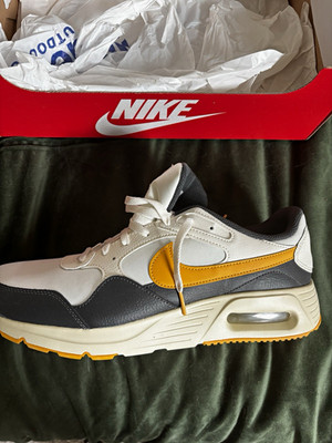 Nike Air Max SC Men s Low Top Sneakers Sail/University Gold FQ0205-133