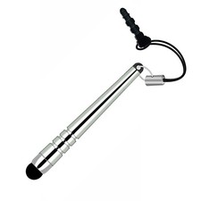 For iPhone 15/16/17/Plus/Pro/Pro Max/Air - Silver Stylus Touch Pen Aluminum