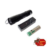 Set: Led-Taschenlampe Mit 500 Lumen, 1-Fach LadegeräT Und Akku Inkl. Versand