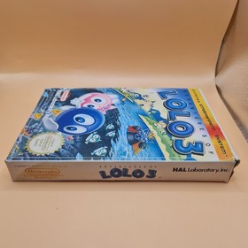 Adventures Of Lolo 3 - Nintendo NEs - PAL B - OVP - Anleitung