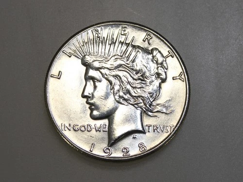 Photo of a 1928-P Peace Dollar from an eBay listing that sold on Jul 22, 2026