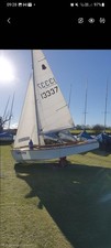GP14 Sailing Dinghy with Combination Trailer