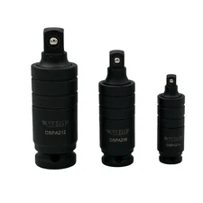 VIM Tools 3 Piece Impact Dual Swivel Pinless Adapter Set