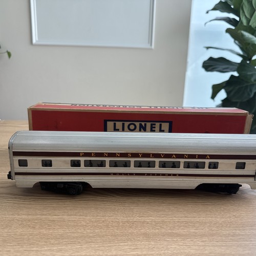 Lionel 2544 Vintage O Pennsylvania Molly Jarra Aluminio Pullman Coche/Caja | Condition: Used