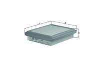 Knecht LX 591 Luftfilter FüR Chrysler Mazda Mitsubishi