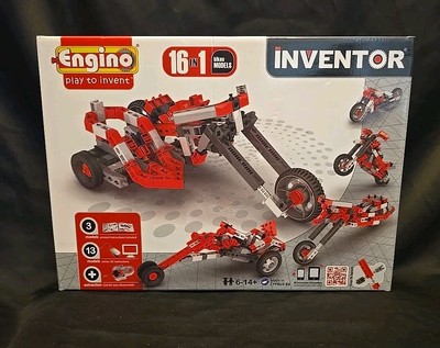 Engino Inventor Build  Bike Models STEM Building Toy NEW