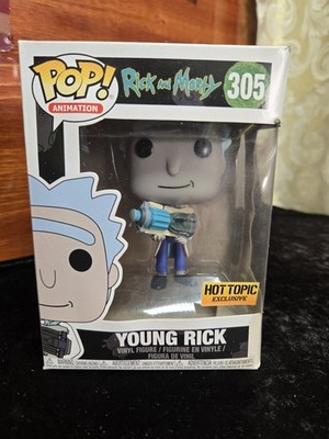 Funko Pop! Rick And Morty Young Rick #305 Hot Topic Exclusive Vinyl Figure 