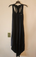 Guess jean black long sleeveless Dress size xs