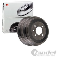 2X NK 200Mm Bremstrommeln Hinten Passend FüR Seat Arosa Cordoba Ibiza MII Skoda