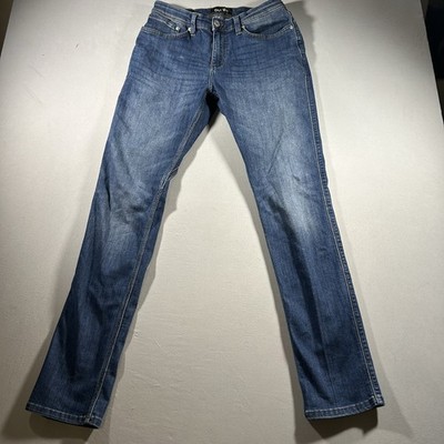 Mens DUER L2X Relaxed Taper Jeans 32x34 Performance Stretch Coolmax Denim