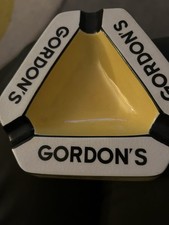 Carlton Ware Vintage Gordon’s Dry Gin Ashtray Excellent Condition