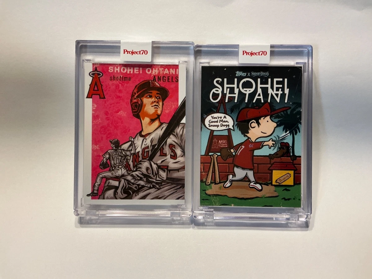 大谷選手 Shohei Ohtani Project70 Snoop Dogg 2021 TOPPS PROJECT 70 #890 SHOHEI OHTANI by SNOOP DOGG AP SILVER 7