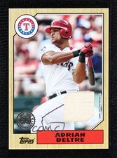 2022 Topps Series 2 1987 Topps Baseball Relics Adrian Beltre #87BR-ABE HOF 0r8j