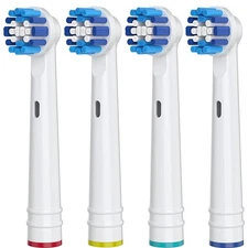Replacement Toothbrush Heads for Oral-B, 4 Pack Replacement Heads Compatible