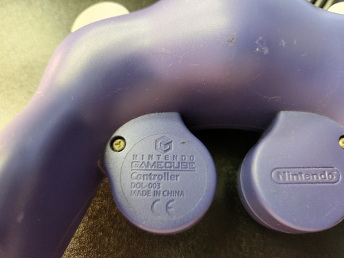 Nintendo GameCube Controller DOL-003, Official Original OEM Authentic, Indigo - Picture 4 of 6