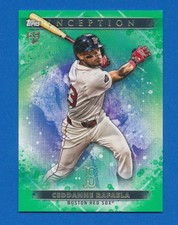 2024 Topps Inception GREEN #96 Ceddanne Rafaela RC ROOKIE Boston Red Sox NM-MT+