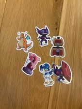 Various Pokemon stickers