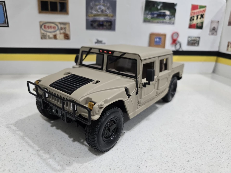 Coche diecast Hummer H1 personalizado Fast & Furious escala 1:18 Foto 2 de 4