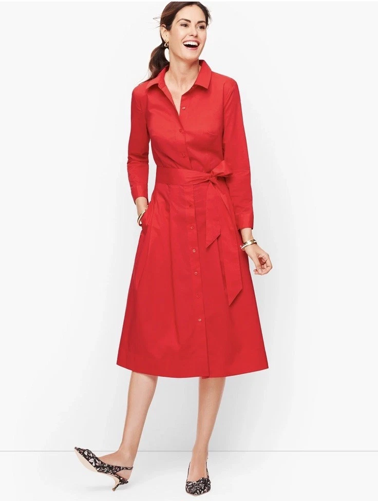 strapless open back dress Angelina Halterneck Bow-Detail Midi Dress in True Red