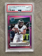 2020 Panini Donruss Optic Rated Rookies Jalen Hurts #164 Pink (RC)