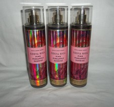 3 Bath  Body Works Fine Fragrance Body Mist, PINK PINEAPPLE SUNRISE, NEW