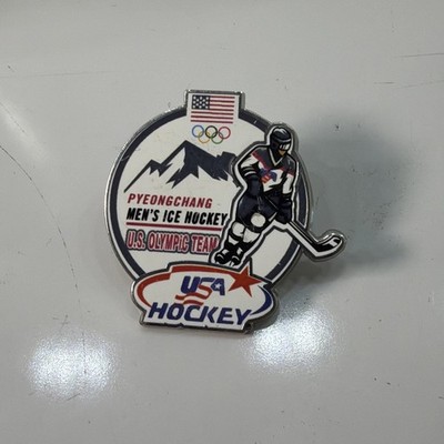 2018 WINTER Olympic Games PYEONGCHANG USA MENS ICE HOCKEY pin badge