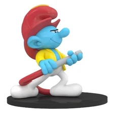 Puppy collectible figurine from The Smurfs, Fireman Smurf (2024)