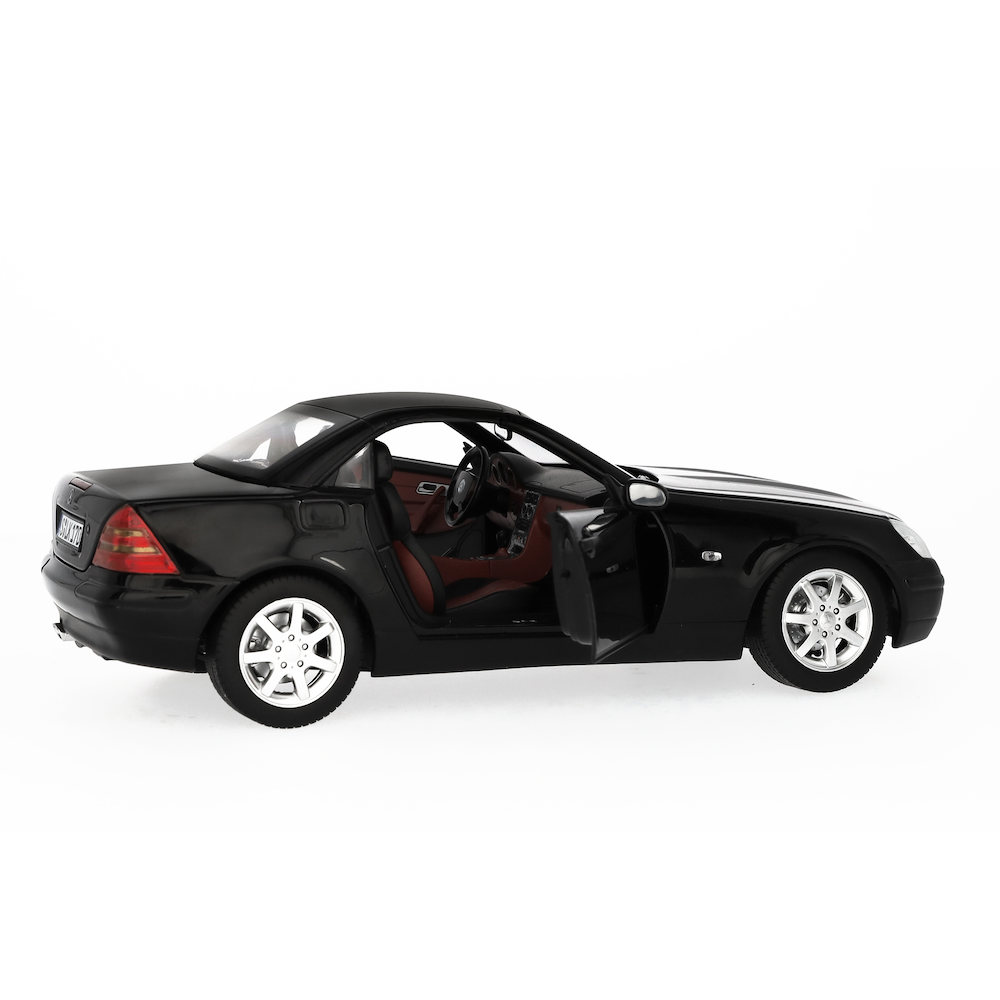 Mercedes-Benz 1:18 SLK 200 Roadster R170 (1996-2000) Black Diecast