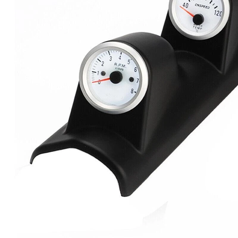 2-inch Car Triple Gauge Tachometer RPM Water Temp Oil Pressure Meter Part Kit Foto 4 de 4